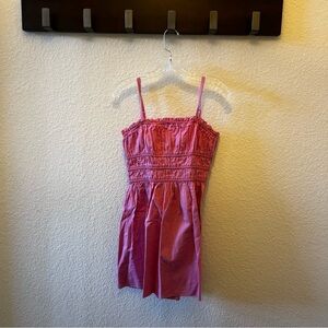 Pink babydoll dress